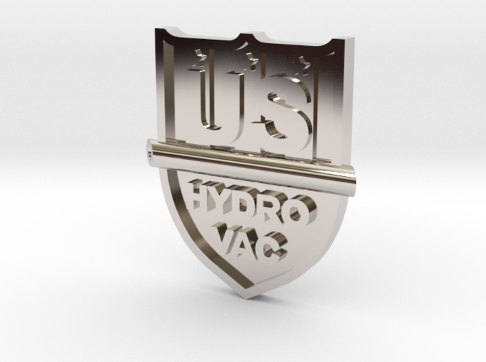 Custom Logo Lapel Pin - US Hydro Vac 3d printed
