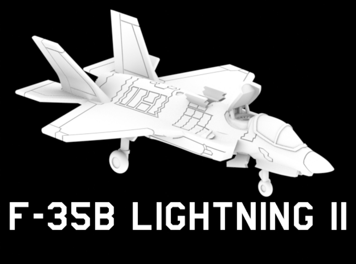 F-35B Lightning II (Clean, Vertical) 3d printed