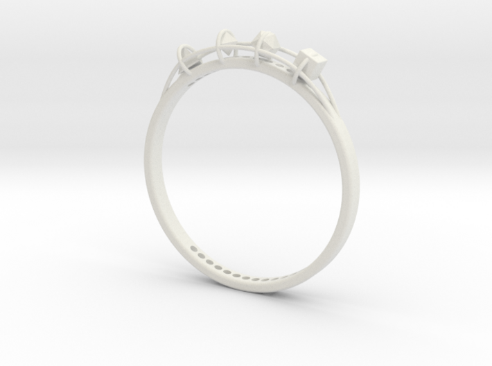 ring of the for elements 3d printed
