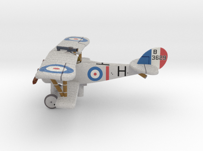 Nieuport 27 B3629 (full color) 3d printed 