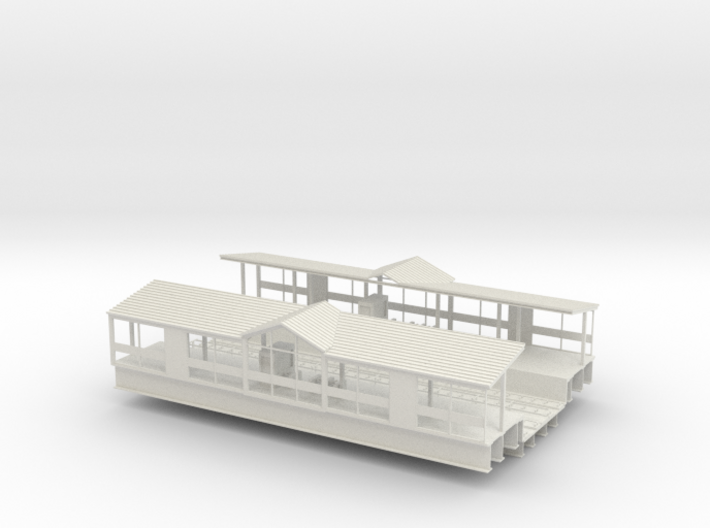 HO Subway / Elevated W Philadelphia Station middle 3d printed