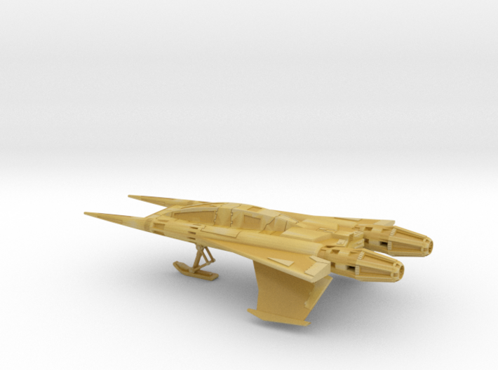 Star Jet Pod Fighter 1:144th scale 3.92 inches lg 3d printed