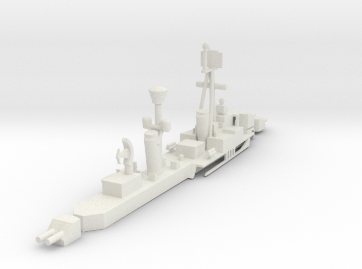 1/500 Scale USS Goodrich DDR-831 Upper Works 3d printed