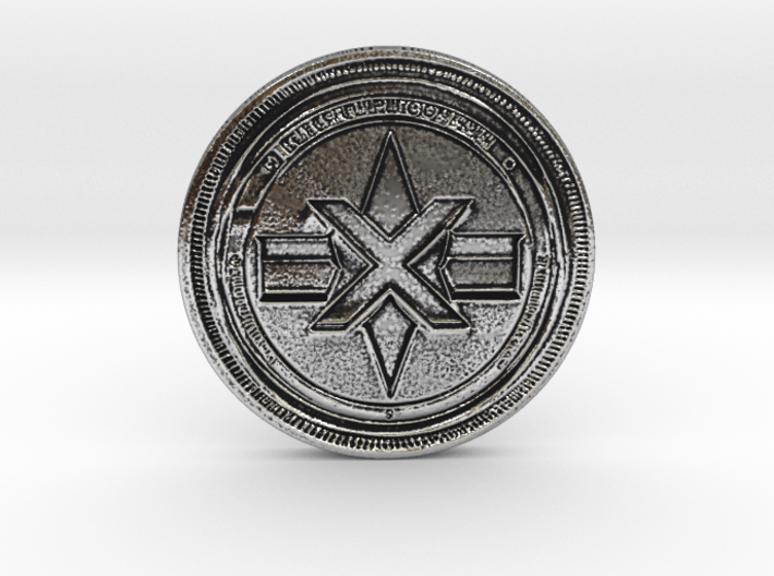 X Metals Collection Coin NON OFFICIAL COIN 3d printed