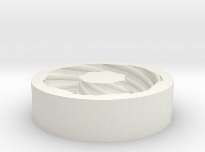one way abha mold for casting 200x200mm 3d printed