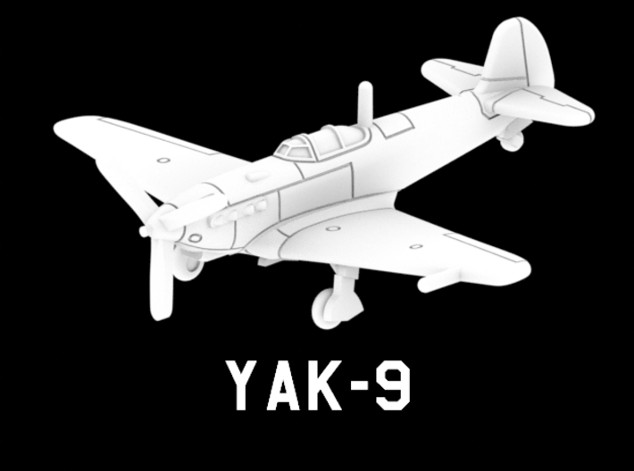 Yak-9 3d printed