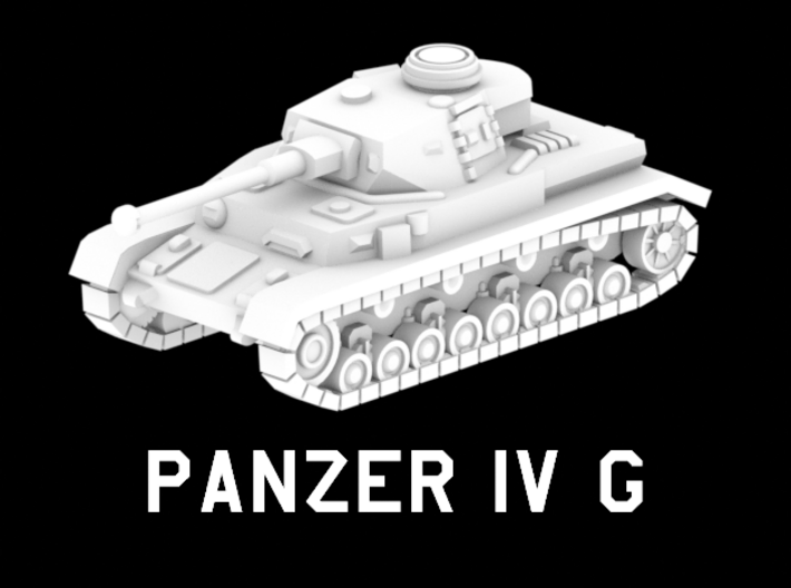 Panzer IV G 3d printed