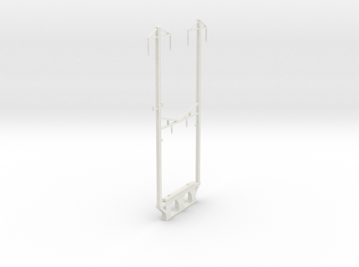 Concrete Bridge Catenary Poles and Support N 3d printed