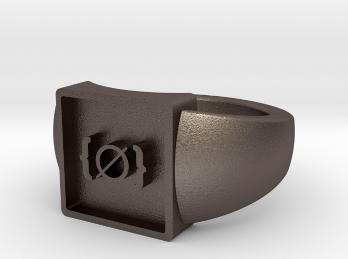 Unallocated Space ring 3d printed