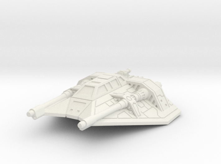 Hover Speeder High-Detail Sci-Fi Miniature 3d printed