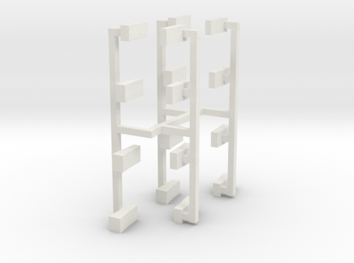 HO/OO Gordon's Express Ladders replacement SET 3d printed