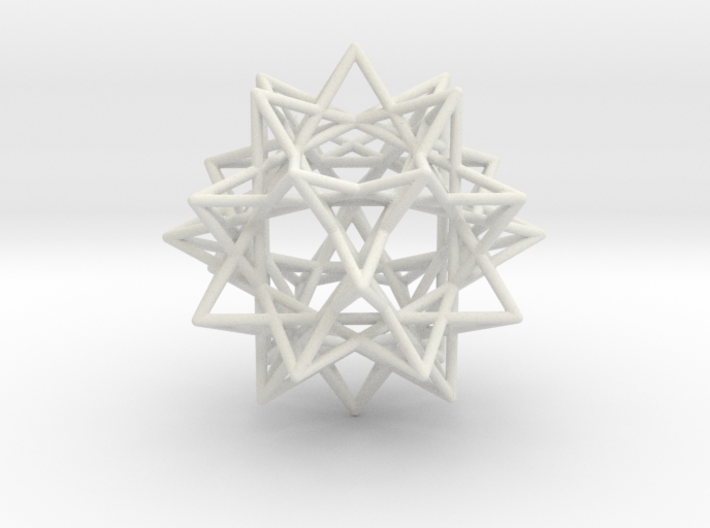 Expanded Icosahedron 3d printed