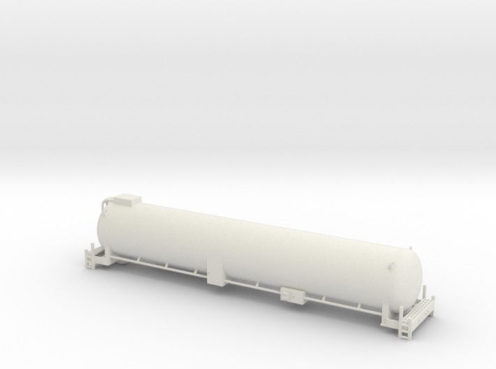 BNSF LNG Tender - HOscale 3d printed