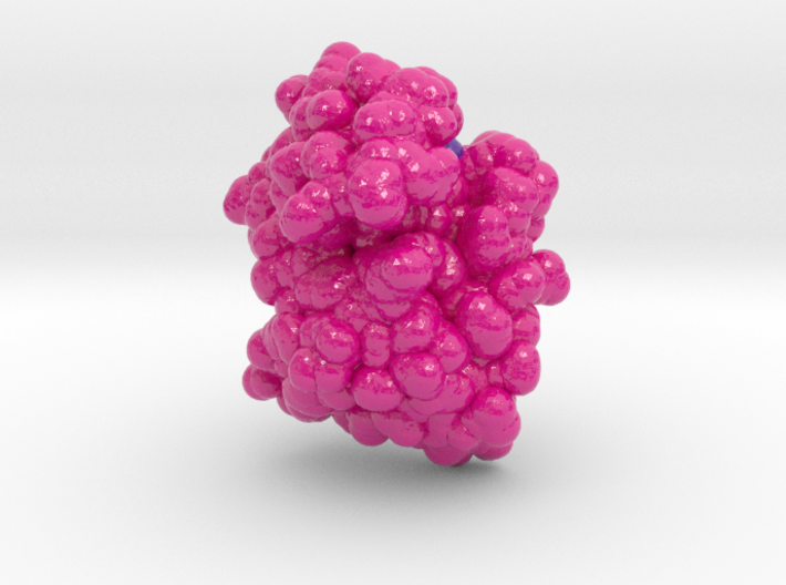 Cyclodipeptide Synthase 7QAT 3d printed