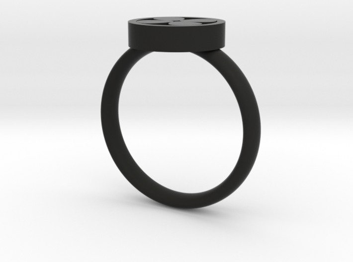 Clover Ring 3d printed