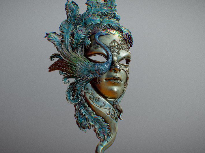 Venice Mask 3d printed 