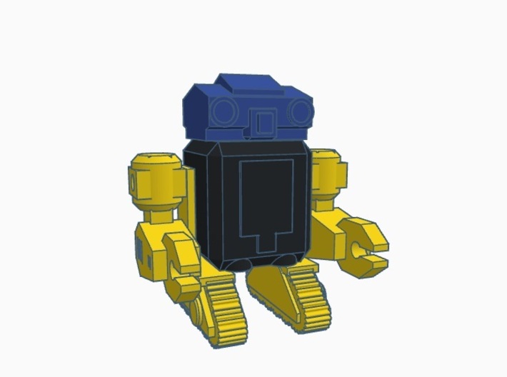 ArmorDrone Kit Transformers 3d printed ArmorDrone Bush-Button