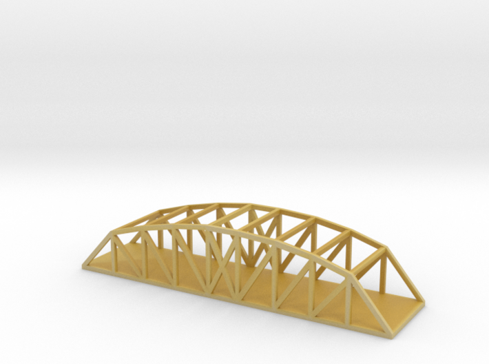 1/700 Scale Camel Back Truss Bridge 3d printed