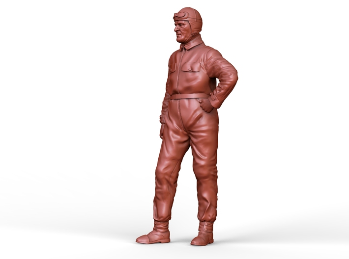race car driver of the thirties-1/43 3d printed 