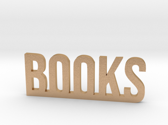 Books 3d printed