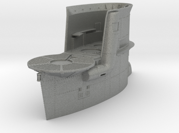 1/32 DKM Uboot VIIB conning tower 3d printed