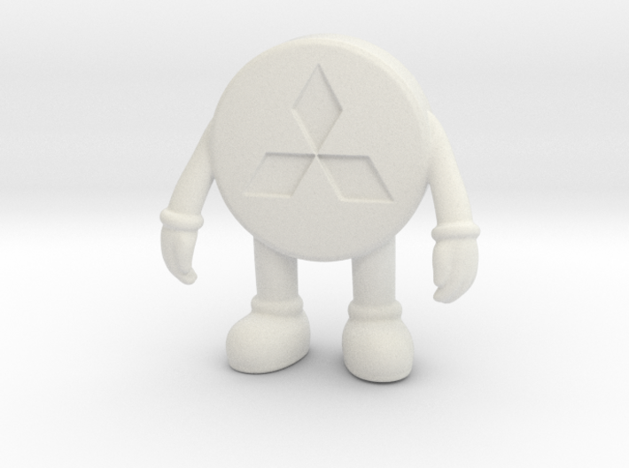 E Man / Mitsi Man Pill Character 3d printed