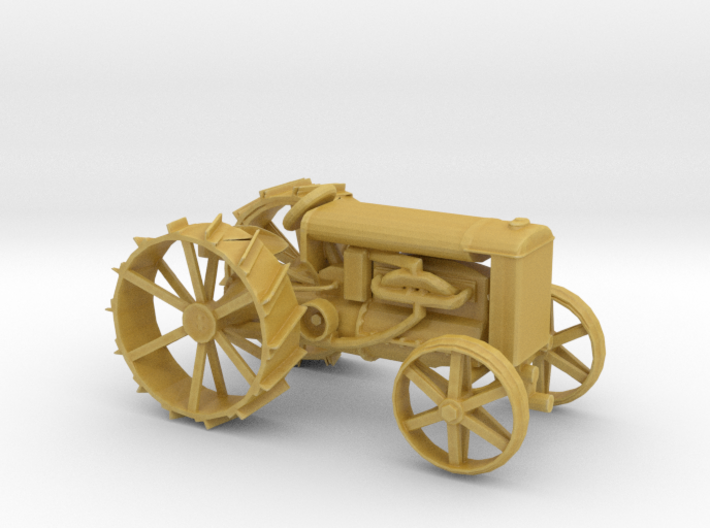 HO Scale Old Time Tractor 3d printed 