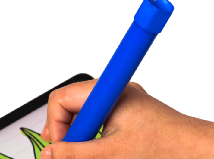 Smooth Marker Pen Grip - medium without button 3d printed 