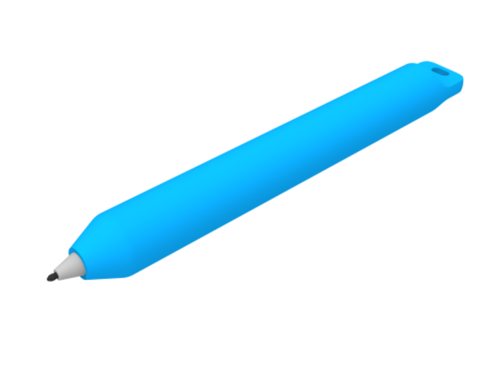 Smooth Marker Pen Grip - medium without button 3d printed 