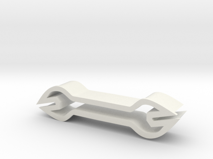 Wrench shaped cookie cutter 3d printed