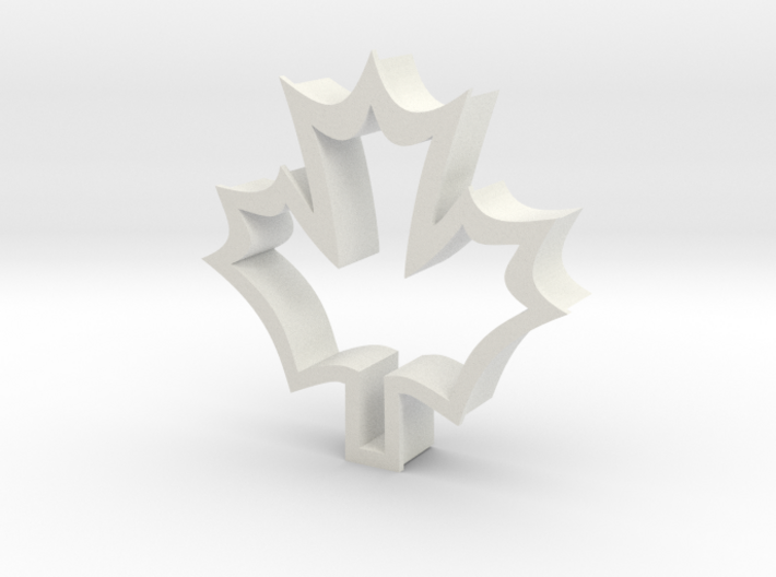 Maple Leaf shaped cookie cuttere 3d printed