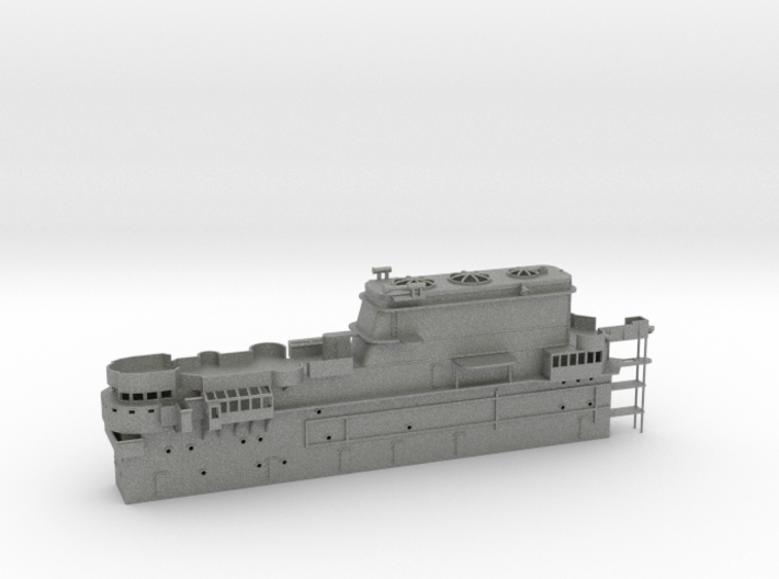 1/200 USS Enterprise Island Structure 3d printed