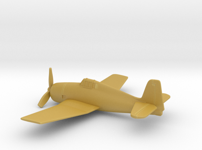 Grumman F6F (w/o landing gears) 3d printed 