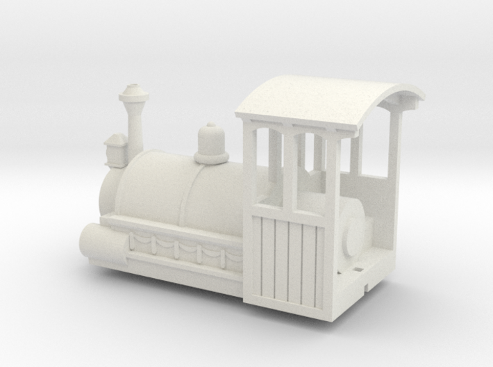 mine train rollercoaster front car 3d printed