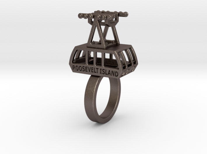 The New (2010) Roosevelt Island Tram Ring 3d printed
