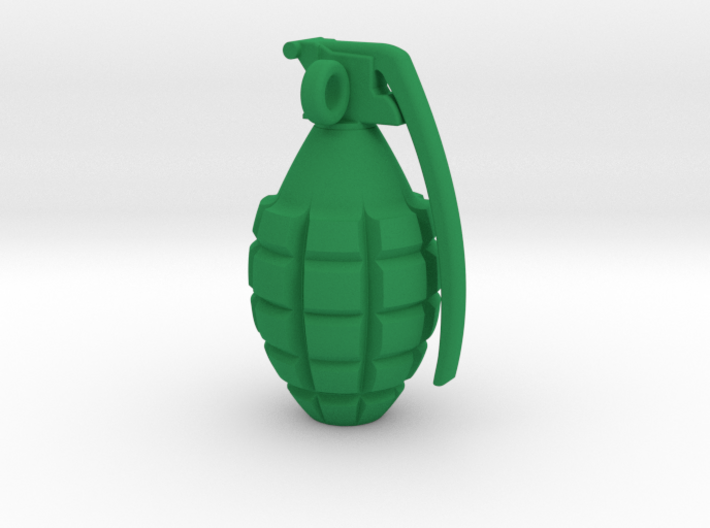 Keychain Grenade 37mm height 3d printed