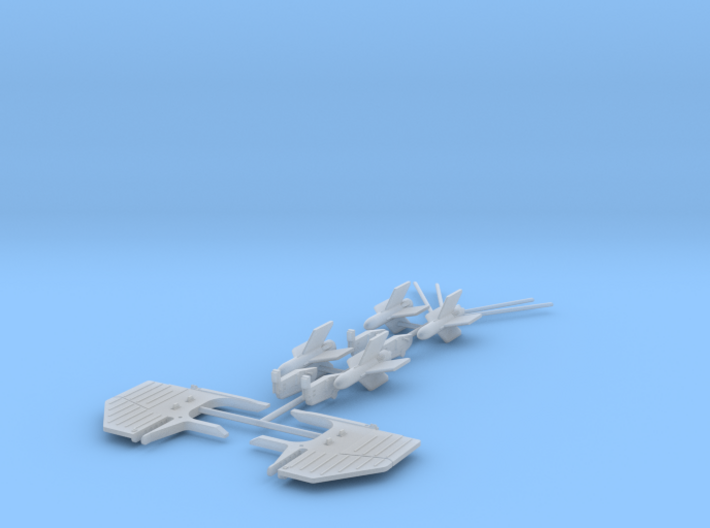 Wessex Weapons Platform with SS.11 Missiles 3d printed