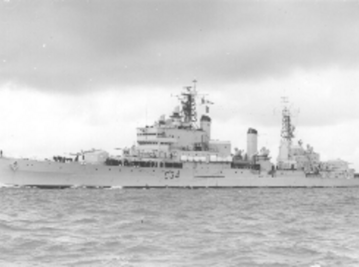 Nameplate HMS Lion 3d printed Tiger-class light cruiser HMS Lion.