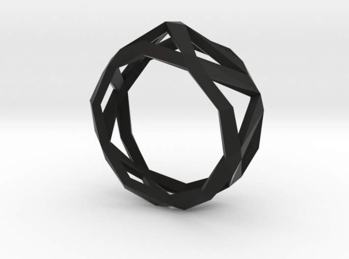 Comion ring medium  3d printed 