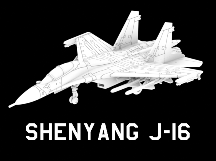 Shenyang J-16 (Loaded) 3d printed