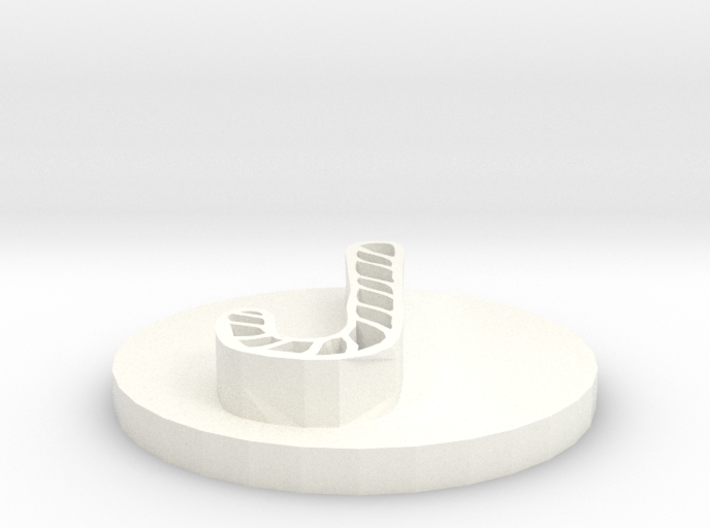 Soap Stamp - Candy Cane 3d printed 