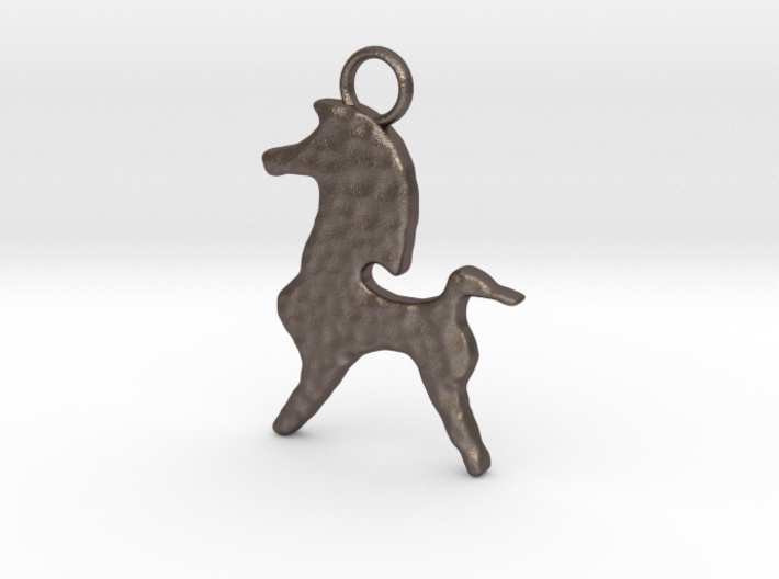Bucephalus Horse Pendant 3d printed 