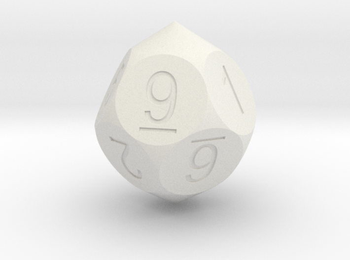 D10 5-fold Pointed Dice 3d printed 