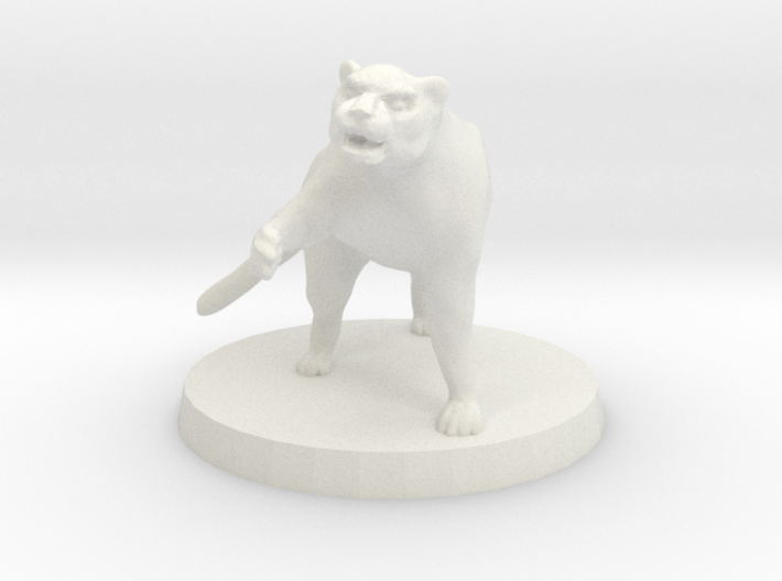 Panther (alone) 3d printed 