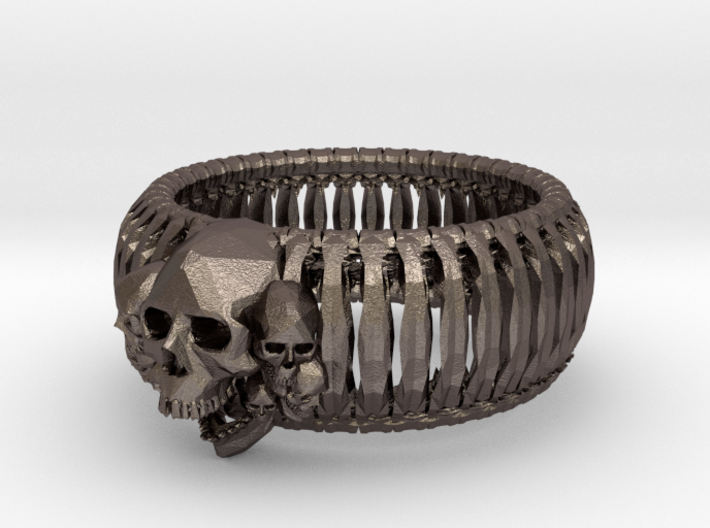 Boneskulls Ring 3d printed