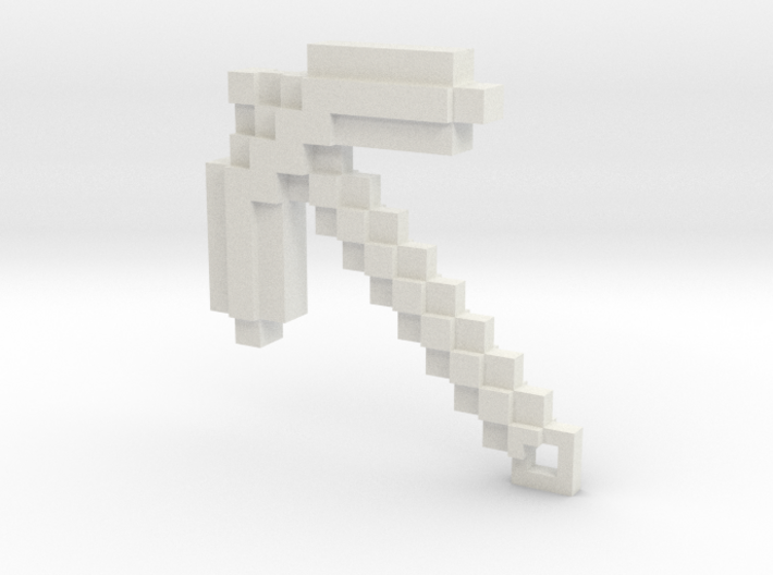 Minecraft - Pickaxe 3d printed 