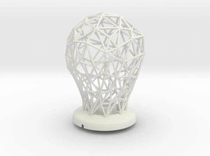 Hommage to the light bulb 3d printed 