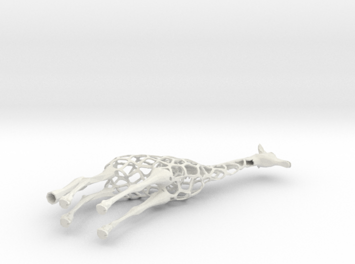 Voronaffe: Voronoi Giraffe with spheres inside 3d printed 