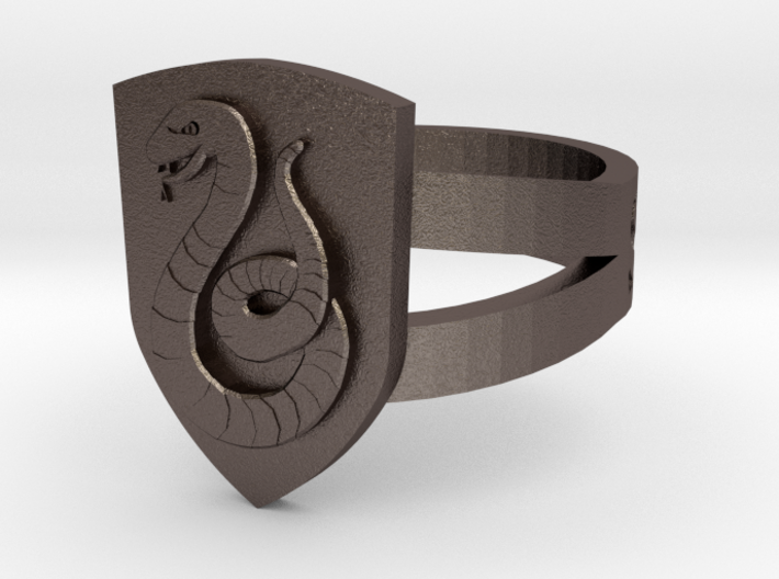 Slytherin Ring Size 11 3d printed 