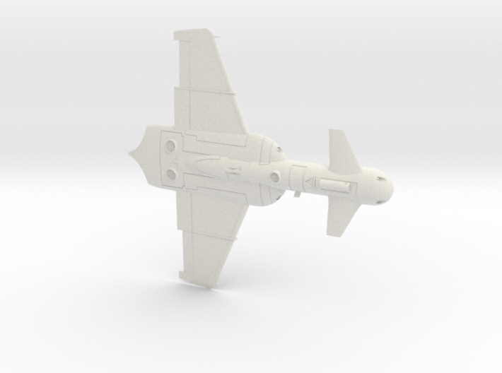 Space fighter 3d printed 